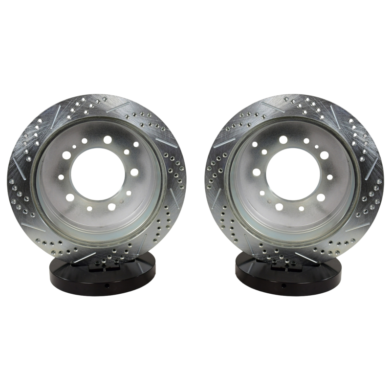 Toyota Land Cruiser Brake Rotors (2) - Rear - Baer Brakes - Claw Performance Rotors - Zinc-Plated - `98-`07